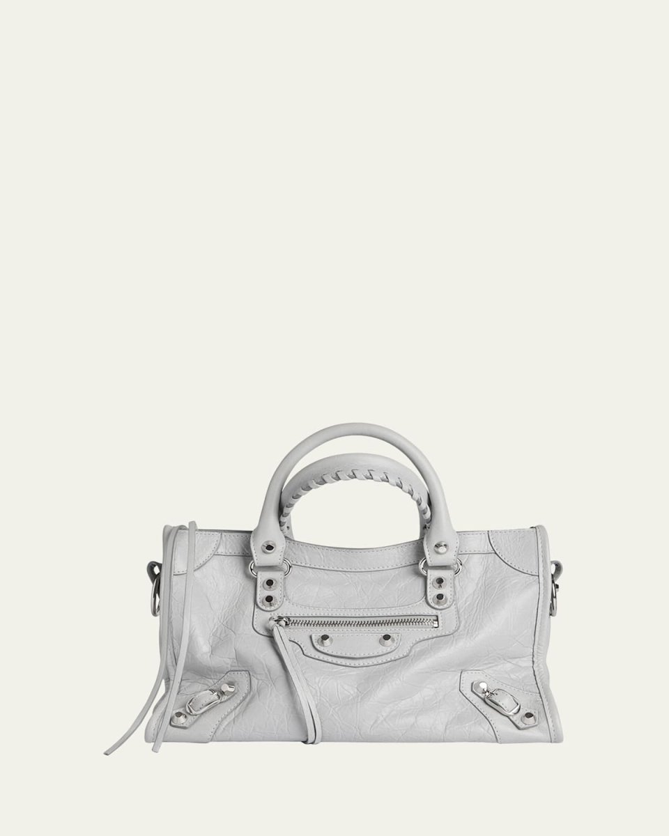 Le City Small Arena Leather Crossbody Bag